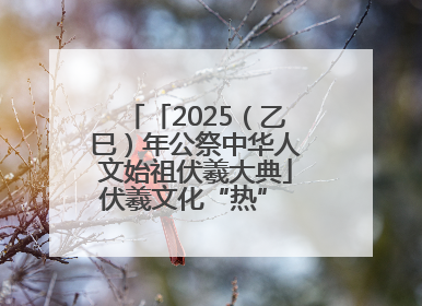 「2025（乙巳）年公祭中华人文始祖伏羲大典」伏羲文化“热” 天水文旅“火”