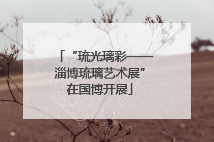 “琉光璃彩——淄博琉璃艺术展”在国博开展