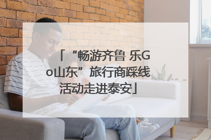 “畅游齐鲁 乐Go山东”旅行商踩线活动走进泰安