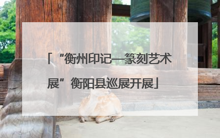 “衡州印记—篆刻艺术展”衡阳县巡展开展