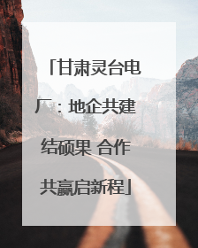 甘肃灵台电厂：地企共建结硕果 合作共赢启新程