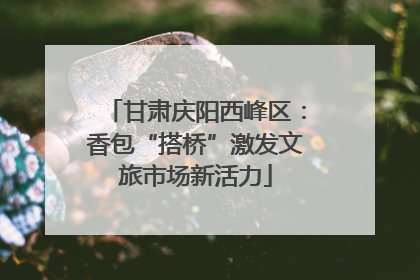 甘肃庆阳西峰区：香包“搭桥”激发文旅市场新活力