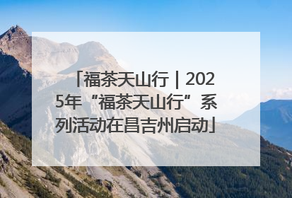 福茶天山行｜2025年“福茶天山行”系列活动在昌吉州启动
