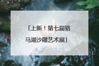 上新！第七届骆马湖沙雕艺术展