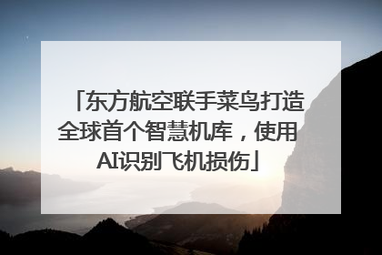 东方航空联手菜鸟打造全球首个智慧机库，使用AI识别飞机损伤