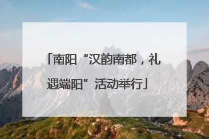 南阳“汉韵南都，礼遇端阳”活动举行