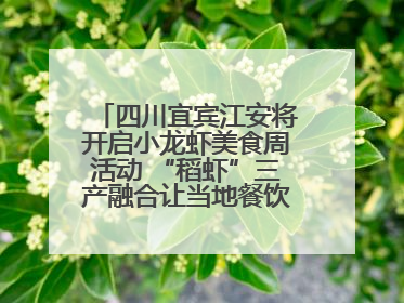 四川宜宾江安将开启小龙虾美食周活动 “稻虾”三产融合让当地餐饮商户充满期待