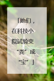 她们，在科技小院试验变“粪”成“宝”