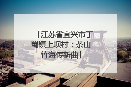 江苏省宜兴市丁蜀镇上坝村：茶山竹海传新曲