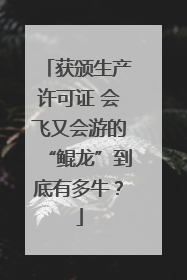 获颁生产许可证 会飞又会游的“鲲龙”到底有多牛？