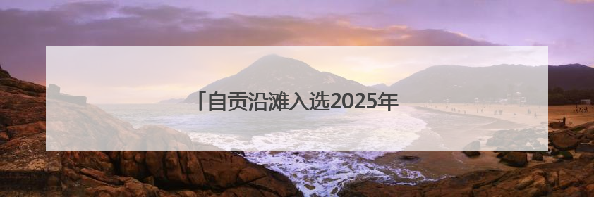 自贡沿滩入选2025年省工业技术改造试点县