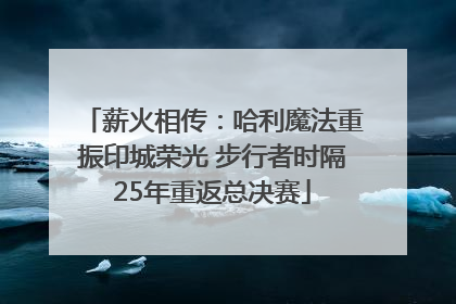 薪火相传：哈利魔法重振印城荣光 步行者时隔25年重返总决赛