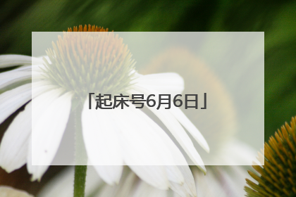 起床号6月6日