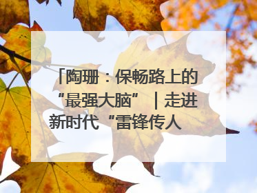 陶珊：保畅路上的“最强大脑”｜走进新时代“雷锋传人 长沙榜样”