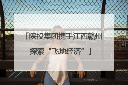 陕投集团携手江西赣州 探索“飞地经济”