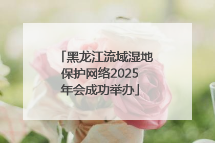黑龙江流域湿地保护网络2025年会成功举办