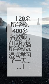 20余所学校、400多名教师，在闵行这所学校沉浸式学习了一天……