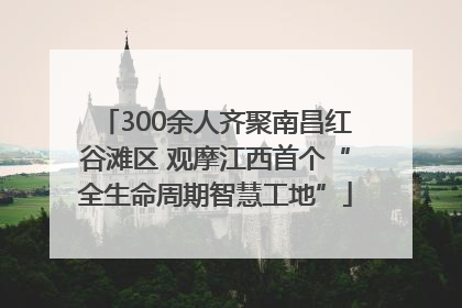 300余人齐聚南昌红谷滩区 观摩江西首个“全生命周期智慧工地”