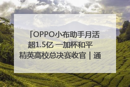 OPPO小布助手月活超1.5亿 一加杯和平精英高校总决赛收官｜通讯Plus·早报
